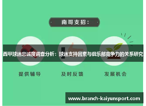 西甲球迷忠诚度调查分析：球迷支持因素与俱乐部竞争力的关系研究